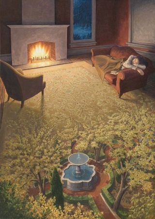 Rob Gonsalves, The Weaving of A Spring Dream